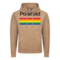 Polaroid Color Spectrum Horizontal Vintage Hoodie | Teevron