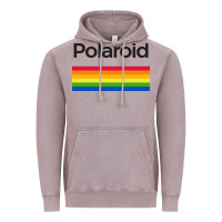Vintage Zinc polaroid color spectrum horizontal Vintage Hoodie - linhVisuals