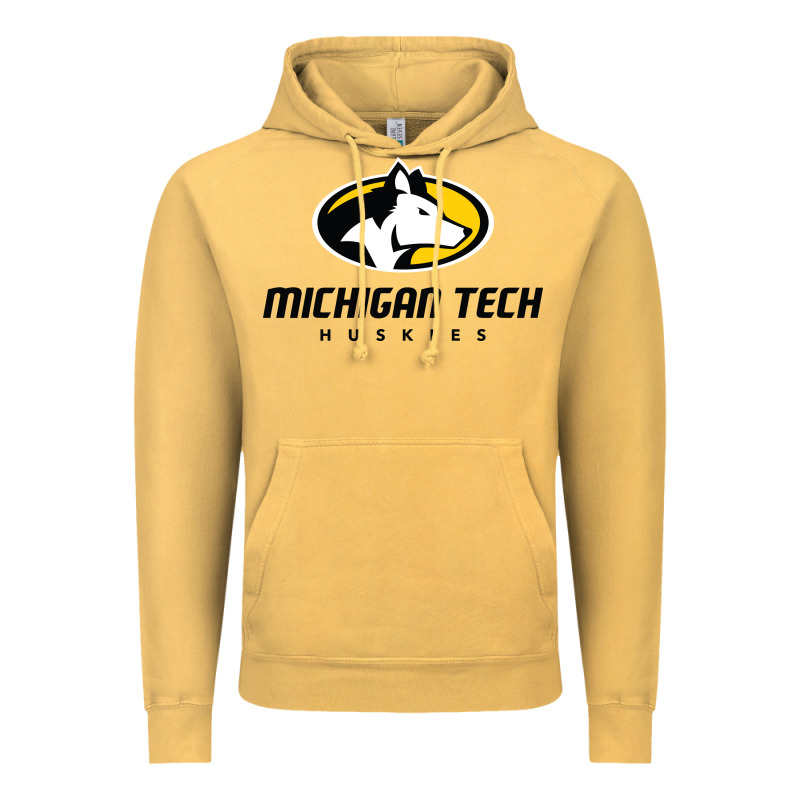 Michigan Tech Huskies Vintage Hoodie by linhVisuals | Teevron