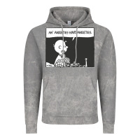 Cloud Rock my anxieties have anxieties   peanuts Vintage Hoodie - linhVisuals