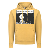 Vintage Mustard my anxieties have anxieties   peanuts Vintage Hoodie - linhVisuals