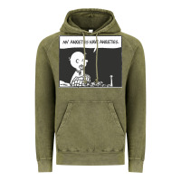 Vintage Olive my anxieties have anxieties   peanuts Vintage Hoodie - linhVisuals