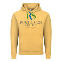 Vintage Mustard russell sage college Vintage Hoodie - linhVisuals