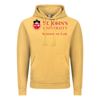 Vintage Mustard saint john's university Vintage Hoodie - linhVisuals