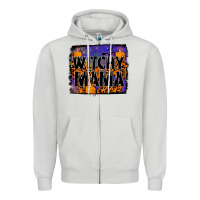 Dove Grey witchy mama Zipper Hoodie - JahusDesignShop