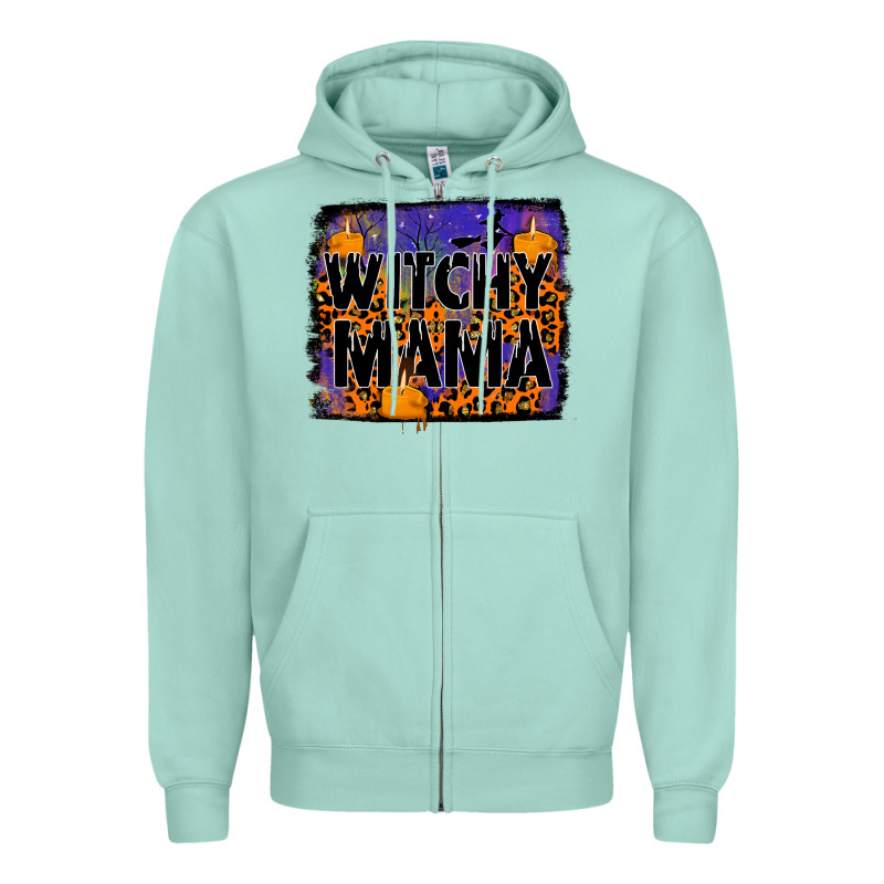 Witchy Mama Zipper Hoodie by JahusDesignShop | Teevron