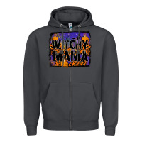 Smoke witchy mama Zipper Hoodie - JahusDesignShop