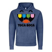 Vintage Denim toca Vintage Hoodie - linhVisuals