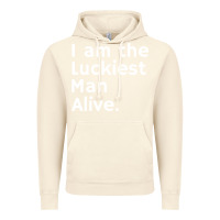 Vintage Artic luckiest man alive Vintage Hoodie - linhVisuals