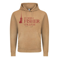 Vintage Camel st. john fisher collage Vintage Hoodie - linhVisuals