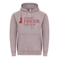 Vintage Zinc st. john fisher collage Vintage Hoodie - linhVisuals