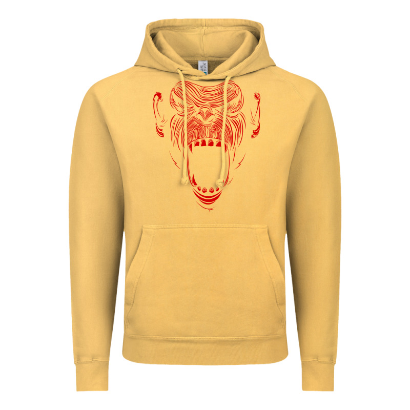 Primal Onnit T Chimp Vintage Hoodie by linhVisuals | Teevron