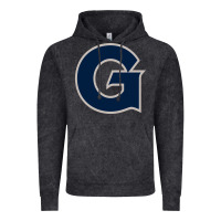 Vintage Black The georgetown hoyas Vintage Hoodie - linhVisuals