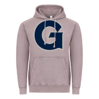 Vintage Zinc The georgetown hoyas Vintage Hoodie - linhVisuals