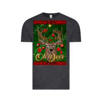 Vintage Black oh deer car air freshener Vintage Tee - BundleAndBundleShop
