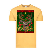 Vintage Mustard oh deer car air freshener Vintage Tee - BundleAndBundleShop