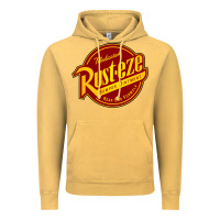 Vintage Mustard Rust Eze Vintage Hoodie - linhVisuals