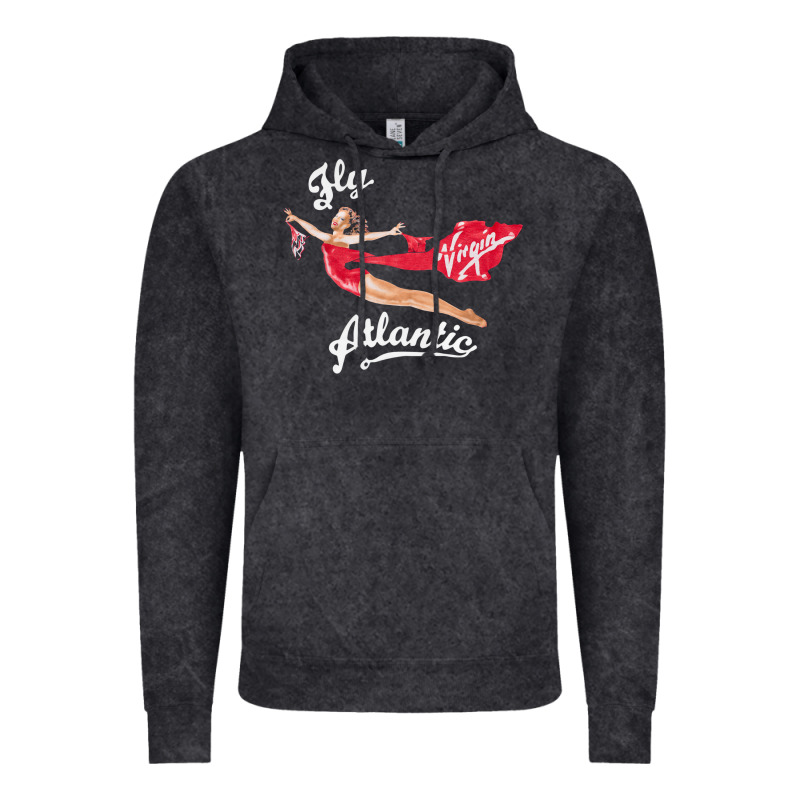 Princess Diana Virgin Atlantic Fly Atlantic Vintage Hoodie by linhVisuals | Teevron