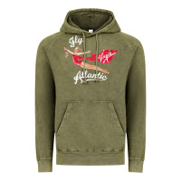 Vintage Olive princess diana virgin atlantic fly atlantic Vintage Hoodie - linhVisuals