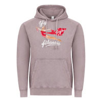 Vintage Zinc princess diana virgin atlantic fly atlantic Vintage Hoodie - linhVisuals