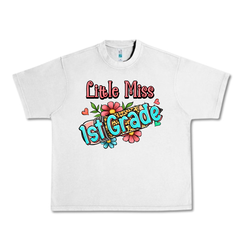 Little Miss First Grade Urban Heavy Tee by Jasminsmagicworld | Teevron