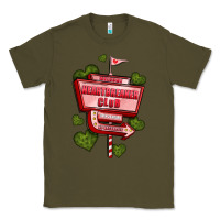 Army Green heartbreaker club olivia Classic Tee - OliviaCreatesArt
