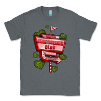 Charcoal Heather heartbreaker club olivia Classic Tee - OliviaCreatesArt