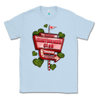 Dusty Blue heartbreaker club olivia Classic Tee - OliviaCreatesArt