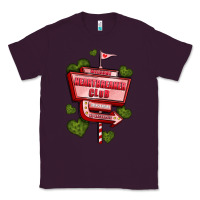 Plum heartbreaker club olivia Classic Tee - OliviaCreatesArt
