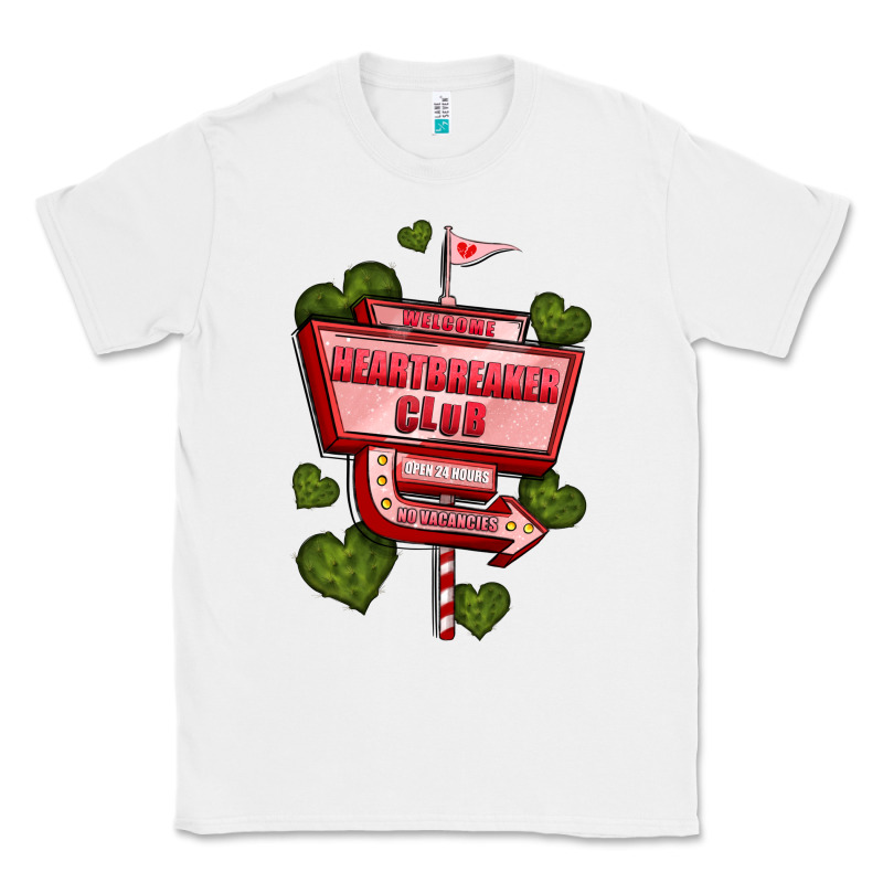 Heartbreaker Club Olivia Classic Tee by OliviaCreatesArt | Teevron