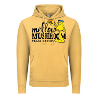 Vintage Mustard mellow mushroom Vintage Hoodie - linhVisuals