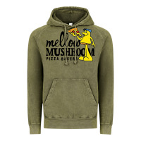 Vintage Olive mellow mushroom Vintage Hoodie - linhVisuals