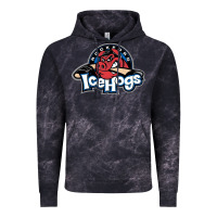 Cloud Black Ice-Hogs Vintage Hoodie - linhVisuals