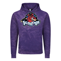 Cloud Purple Ice-Hogs Vintage Hoodie - linhVisuals