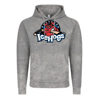 Cloud Rock Ice-Hogs Vintage Hoodie - linhVisuals