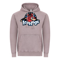Vintage Zinc Ice-Hogs Vintage Hoodie - linhVisuals