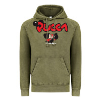 Vintage Olive pucca and garu Vintage Hoodie - linhVisuals