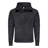 Vintage Black mclovin novelty humor Vintage Hoodie - linhVisuals
