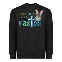Black My First Easter Bunny Boy Heavyweight Sweatshirt - RanaPortraitStore