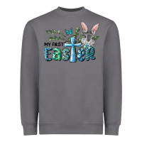 Storm My First Easter Bunny Boy Heavyweight Sweatshirt - RanaPortraitStore
