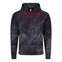 Cloud Black union college Vintage Hoodie - linhVisuals