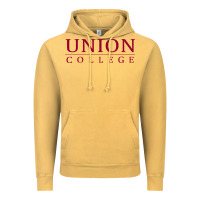 Vintage Mustard union college Vintage Hoodie - linhVisuals