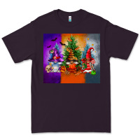Plum halloween gnomes Premium Tee - FaDigitalArtStudio