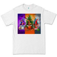 White halloween gnomes Premium Tee - FaDigitalArtStudio