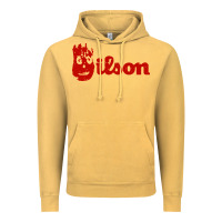 Vintage Mustard wilson the volleyball from castaway Vintage Hoodie - linhVisuals