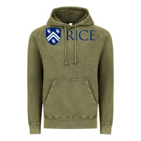 Vintage Olive Rice University Vintage Hoodie - linhVisuals
