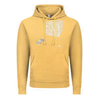 Vintage Mustard qr code cube we are the borg Vintage Hoodie - linhVisuals