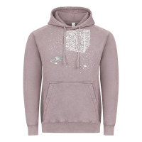Vintage Zinc qr code cube we are the borg Vintage Hoodie - linhVisuals