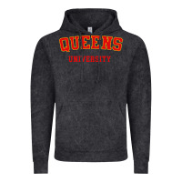 Vintage Black queens university Vintage Hoodie - linhVisuals