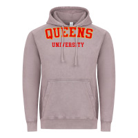 Vintage Zinc queens university Vintage Hoodie - linhVisuals